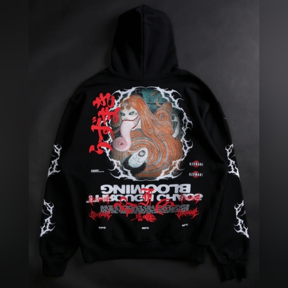 Civil Regime "Uzumaki Color" Snap Hoodie - Picture 1 of 12